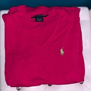 Ralph Lauren Sport Pink Tee shirt